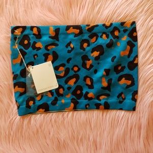 🐆 Sexy Leopard Print Lycra Tube Top Bandeau